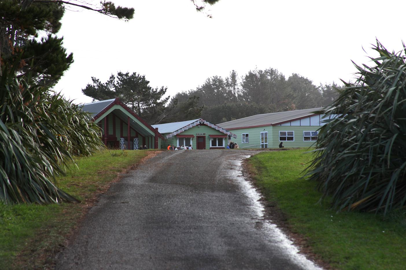 The marae complex at Pariroa Pā